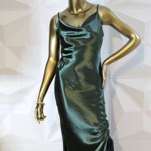 Cowl Neck Slip Dress